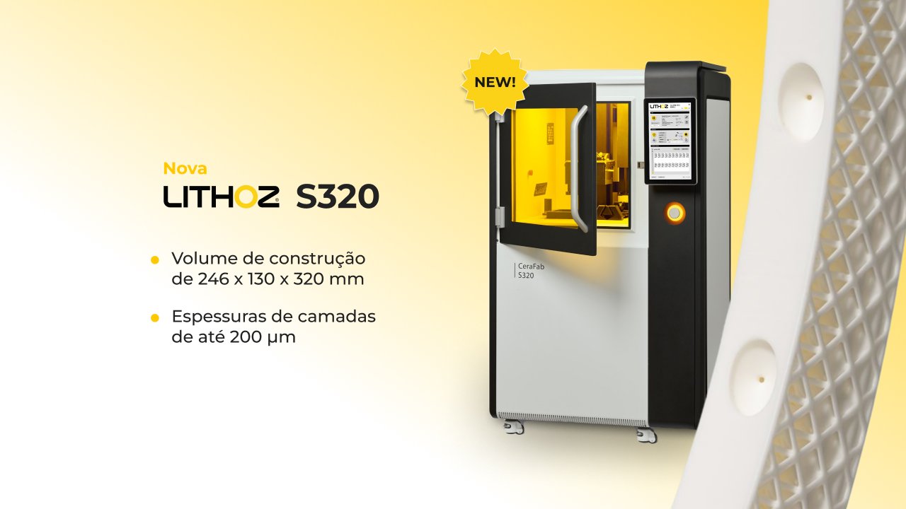 lançamento impressora 3D Lithoz S320